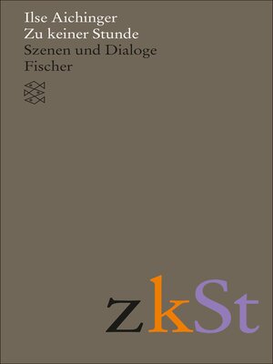 cover image of Zu keiner Stunde